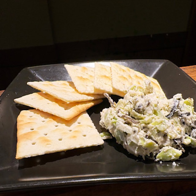 枝豆クリームチーズ~塩昆布和え~クラッカー付き