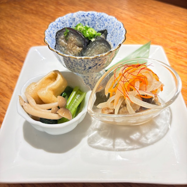 前菜小鉢 三種盛り